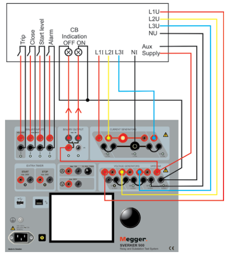 美國MEGGER SVERKER900繼保與變電站測試系統(tǒng)