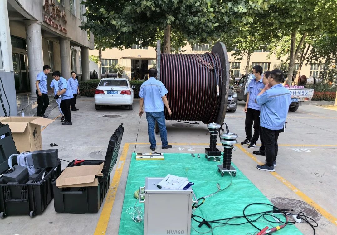 HVA60+PDTD60 超低頻三合一測(cè)試系統(tǒng) 測(cè)試現(xiàn)場(chǎng)