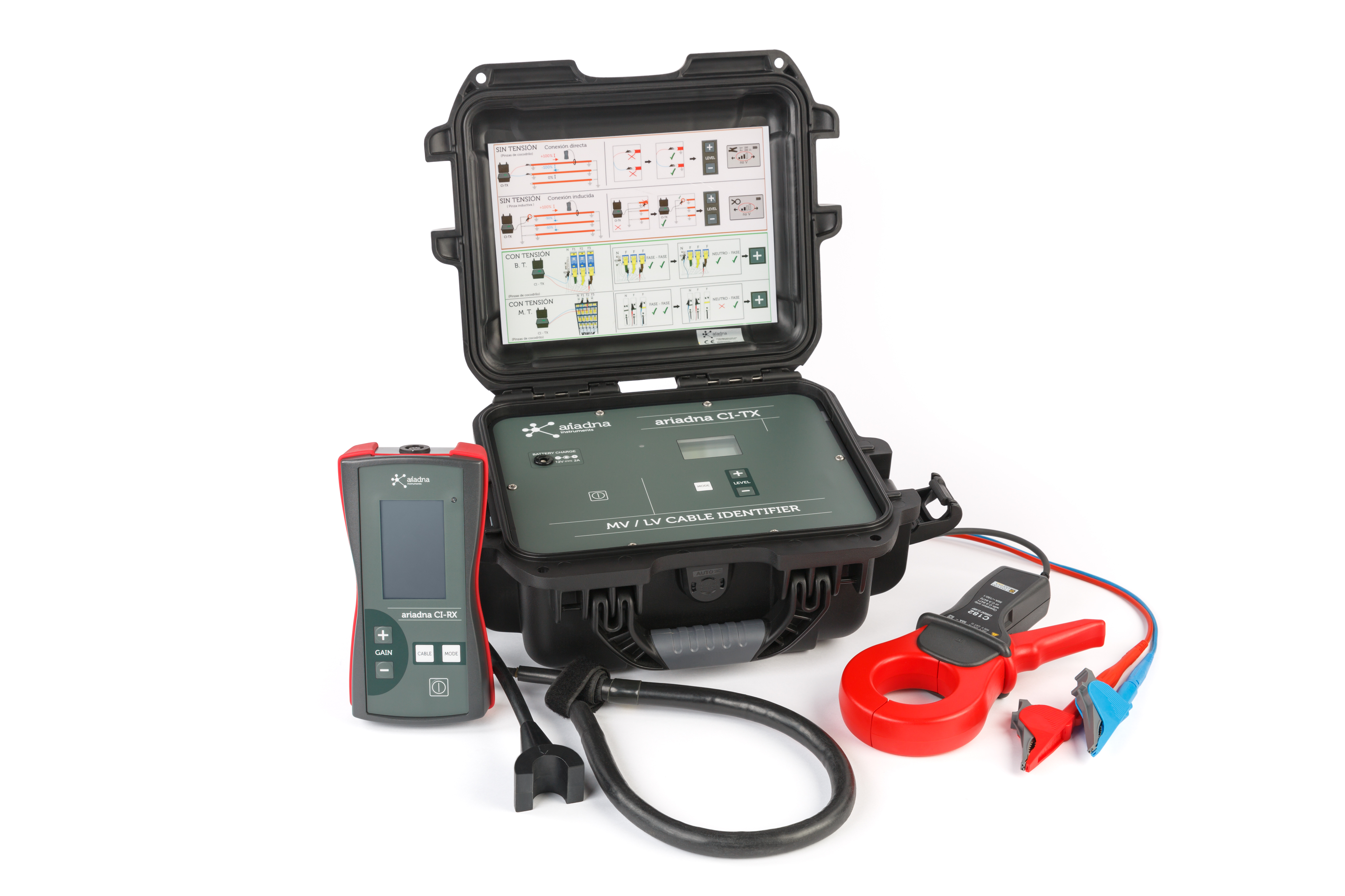 <a href='http://m.yspmgs.com/Cpzx/dianlanceshiyi/ariadna.html'>Ariadna CI</a>中壓及低壓<a href='http://m.yspmgs.com/Cpzx/dianlanceshiyi/ariadnaic1g.html'>電纜識別儀</a>