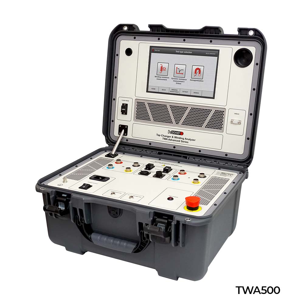 瑞典DV POWER TWA500<a href='http://m.yspmgs.com/Cpzx/bianyaqiceshiyi/dvpowertrt.html'>三相變壓器</a>有載分接開關(guān)測(cè)試儀
