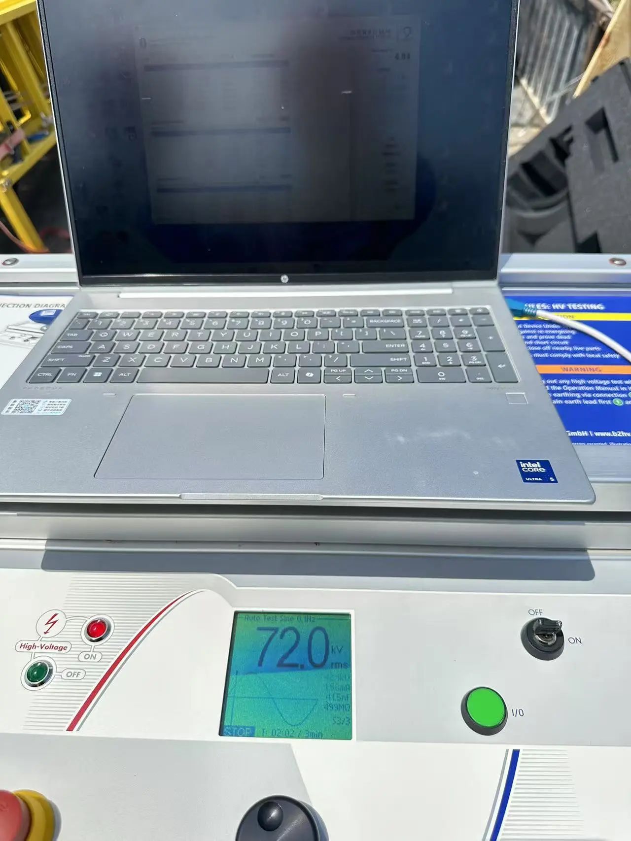 HVA120電纜故障檢測現(xiàn)場 HVA120電纜故障檢測現(xiàn)場