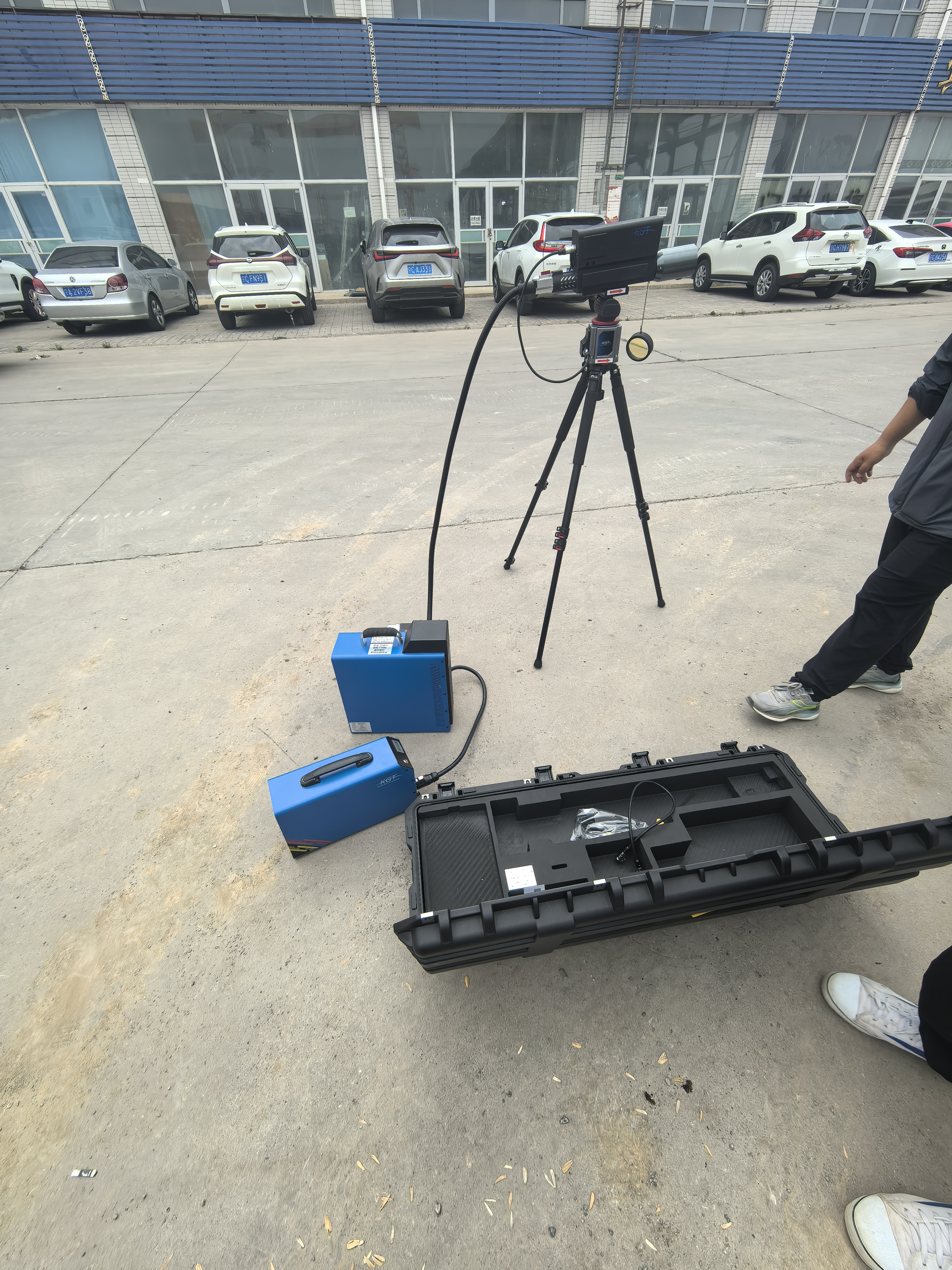 激光清障儀現(xiàn)場 激光清障儀現(xiàn)場